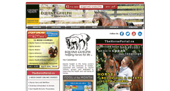 Desktop Screenshot of equineguelph.ca